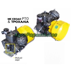 ΑΝΤΛΙΑ ΨΕΚΑΣΤΙΚΟΥ CPS-71P 70ltr 50bar ΤΡΙΕΜΒΟΛΗ ΕΞΟΔΟΣ ΘΥΛΗΚΟ ΚΑΡΡΕ