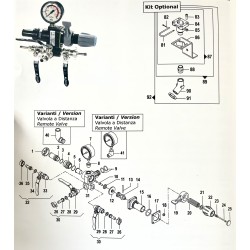 ΧΕΙΡΙΣΤΗΡΙΟ ΑΝΤΛΙΑΣ COMET- GCP 3V 40-50BAR