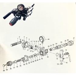 ΧΕΙΡΙΣΤΗΡΙΟ ΑΝΤΛΙΩΝ COMET- HPR2 3V