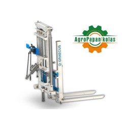 Κλαρκ για τρακτέρ 3 σταδιων με ανύψωση βάρους 1500kg και ύψους 250εκ, υδρ. πλάγια μετατόπιση, υδρ. ρύθμιση μπούμας και χειριστήριο.