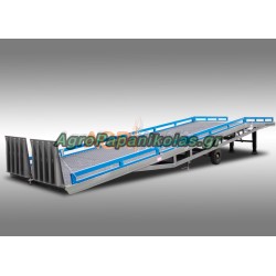 Κινητή ράμπα φορτοεκφόρτωσης με γρήγορα αφαιρούμενα παραπέτα RAMP6T ( Εξαιρείται από την Δωρεάν αποστολή )