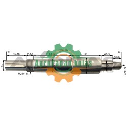 ΑΞΟΝΑΣ ΤΟΥΡΜΠΙΝΑΣ ΚΑΡΟΥΛΙΟΥ τ. ΕΒΗΚΑΜ 30mm