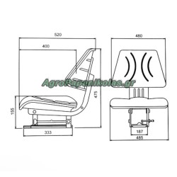 ΚΑΘΙΣΜΑ ΚΛΑΡΚ ΧΩΡΙΣ ΜΠΡΑΤΣΑ ΙΣΙΑ ΒΑΣΗ