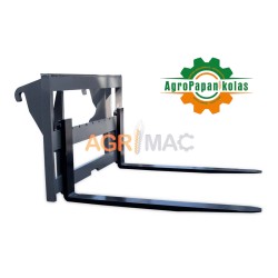 Πιρούνια κλαρκ 1200kg με ρύθμιση θέσης, Eurohitch για σύνδεση σε φορτωτή, διαβολάκι, τρακτέρ με φορτωτή EHF1200