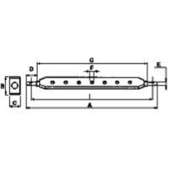ΠΛΑΚΑ ΜΠΡΑΤΣΩΝ ΤΡΑΚΤΕΡ L=680mm ΠΕΙΡΟΣ 22mm