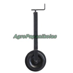 ΟΡΘΟΣΤΑΤΗΣ ΣΤΗΡΙΞΗΣ 70x700mm ΜΕ ΤΡΟΧΟ ΜΕΤΑΛΛΙΚΟ ΜΕ ΣΤΕΦΑΝΙ 320x100mm ΓΙΑ ΣΚΑΛΙΣΤΗΡΙ