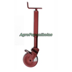 ΟΡΘΟΣΤΑΤΗΣ ΣΤΗΡΙΞΗΣ ΗΜΙΑΥΤΟΜΑΤΟΣ 60x380mm ΜΕ ΤΡΟΧΟ ΜΕΤΑΛΛΙΚΟ 220x60mm