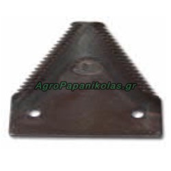 ΛΕΠΙΔΑ ΤΡΙΓΩΝΗ ΠΑΝΩ ΔΟΝΤΙ FAHR/CLAAS 614670 DIN300 3mm