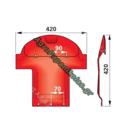 ΤΣΑΡΟΥΧΙ ΚΕΝΤΡΙΚΟ POTTINGER Nova Alpin 221, 226, 261, 266, 301, Novacat 225H, 261, 265H, 266F, 301, 305H, 306F, 307T, 350H, 351, 356F, 402, 442, 3007T, 3507T, 8600, X8, V10, Novadisc 225, 265, 305, 350, 400, 640, 730, 900, 397602400 ΓΕΡΜΑΝΙΑΣ