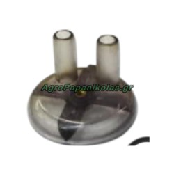 ΚΑΠΑΚΙ ΔΙΑΦΑΝΗ ΜΕΓΑΛΟΥ ΣΥΛΛΕΚΤΗ ΓΑΛΑΤΟΣ ΜΕ 2 ΕΞΟΔΟΥΣ