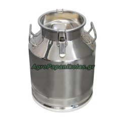 ΚΑΔΟΣ ΜΕΤΑΦΟΡΑΣ ΓΑΛΑΤΟΣ 25ltr ΜΕ ΚΛΕΙΔΙ ΑΝΟΞΕΙΔΩΤΟ ΑΤΣΑΛΙ SS