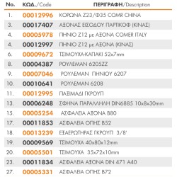 ΑΝΤΑΛΛΑΚΤΙΚΑ ΓΚΡΟΥΠ ΣΤΕΛΕΧΟΚΟΠΤΗΣ LF-205J