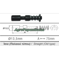 ΑΣΦΑΛΕΙΑ ΔΙΧΑΛΟΥ ΑΞΟΝΑ ΙΣΙΑ Φ13,5 L=75mm AgroCardan