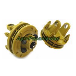 ΣΥΜΠΛΕΚΤΗΣ ΑΞΟΝΑ PTO Τ70 4 ΘΕΡΜΟΥΙΤx160mm ΚΑΡΡΕ D35 Z6 2200Nm