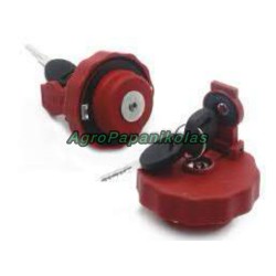 ΚΑΠΑΚΙ,ΤΑΠΑ ΔΕΞΑΜΕΝΗΣ ΚΑΥΣΙΜΩΝ ΜΕ ΚΛΕΙΔΙ MASSEY FERGUSON 230,240,250,255,265,275,285,290,298,350,365,373,375,390,398,399,550,575,590,675,690, 1666439M91, 1698042M91, 1876534M91