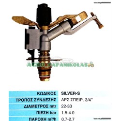 ΕΚΤΟΞΕΥΤΗΡΑΣ ΜΕ ΤΑΛΑΝΤΕΥΟΜΕΝΟ ΒΡΑΧΙΟΝΑ «SILVER-S»
